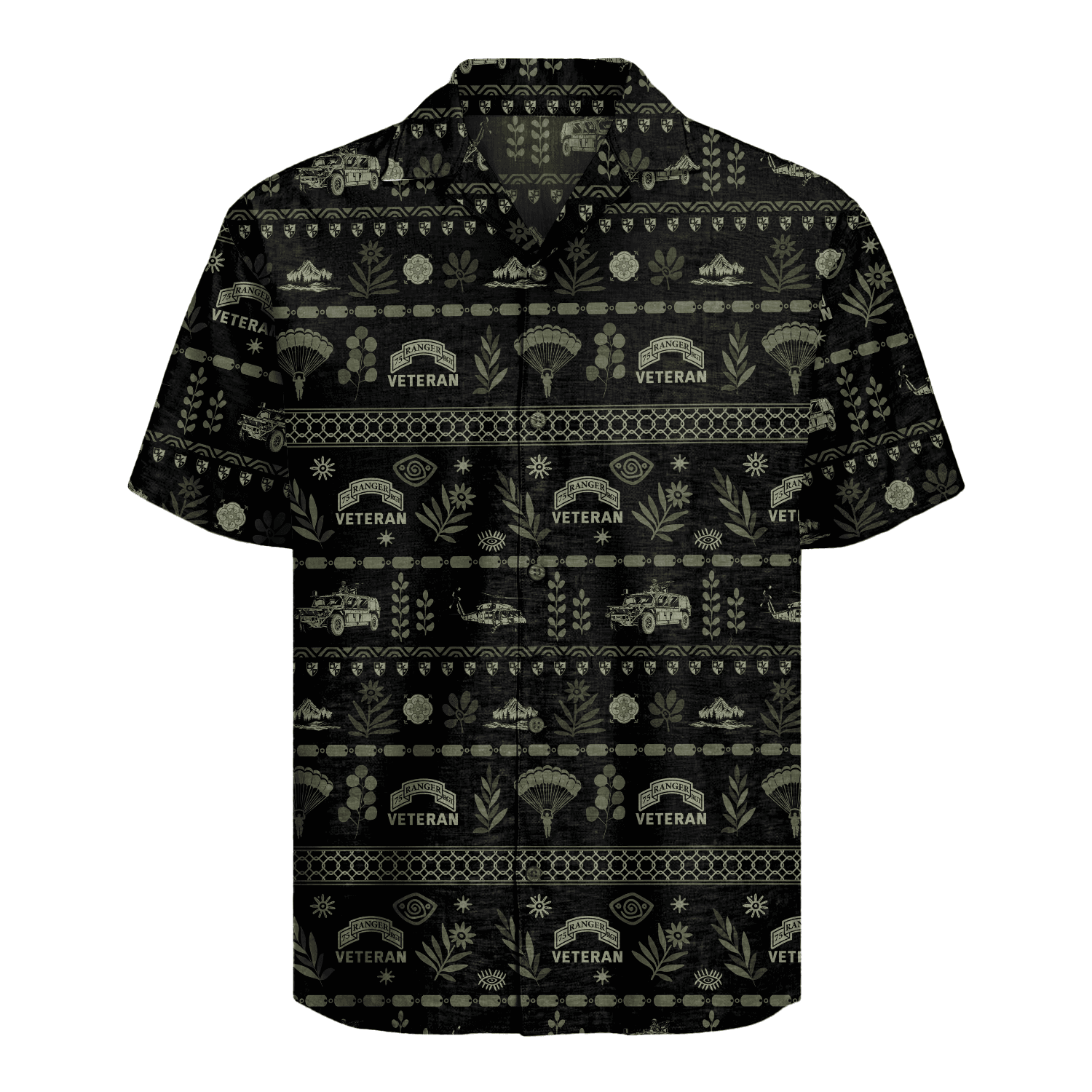 US Army - 75th Ranger Hawaiian Shirt