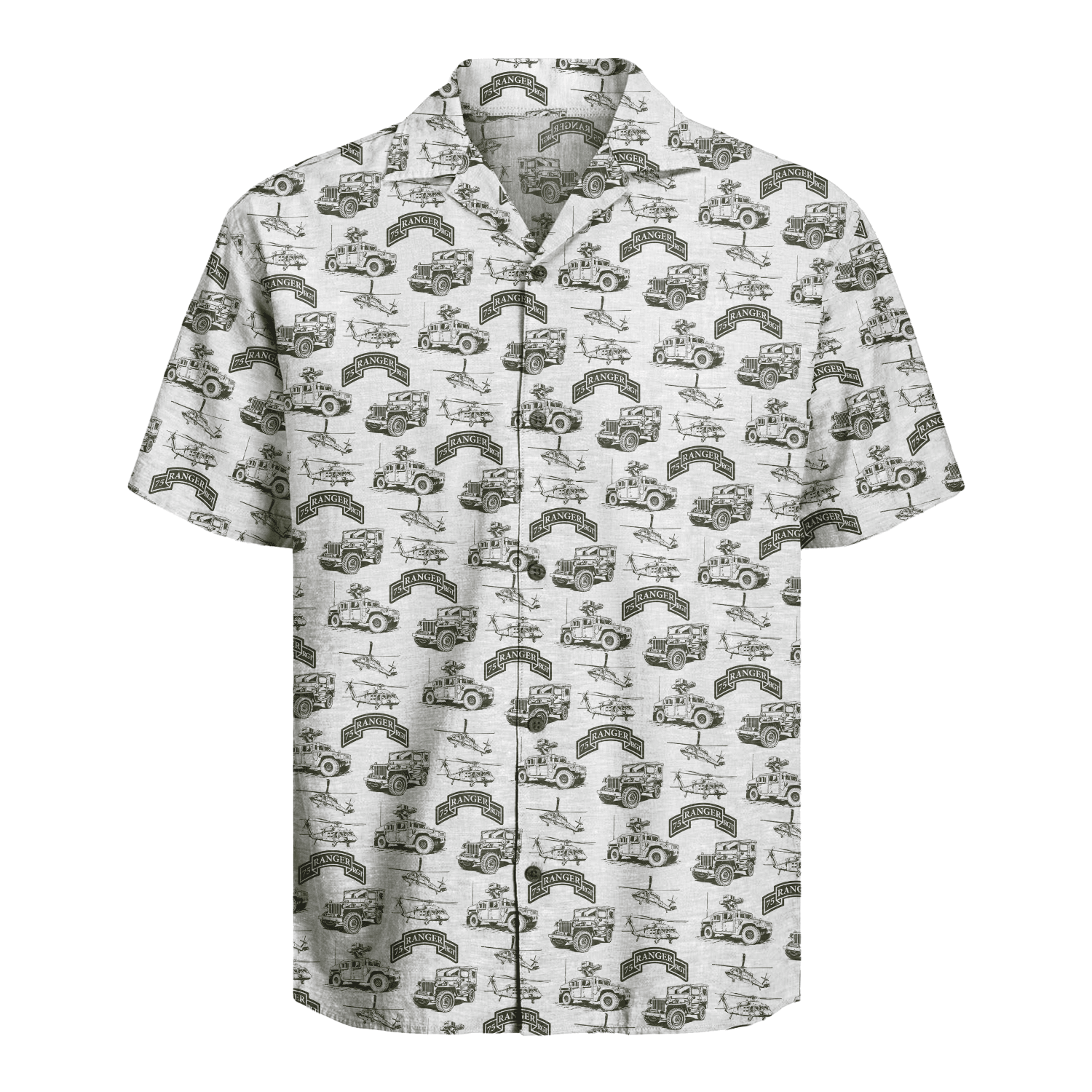 US Army - 75th Ranger Hawaiian Shirt