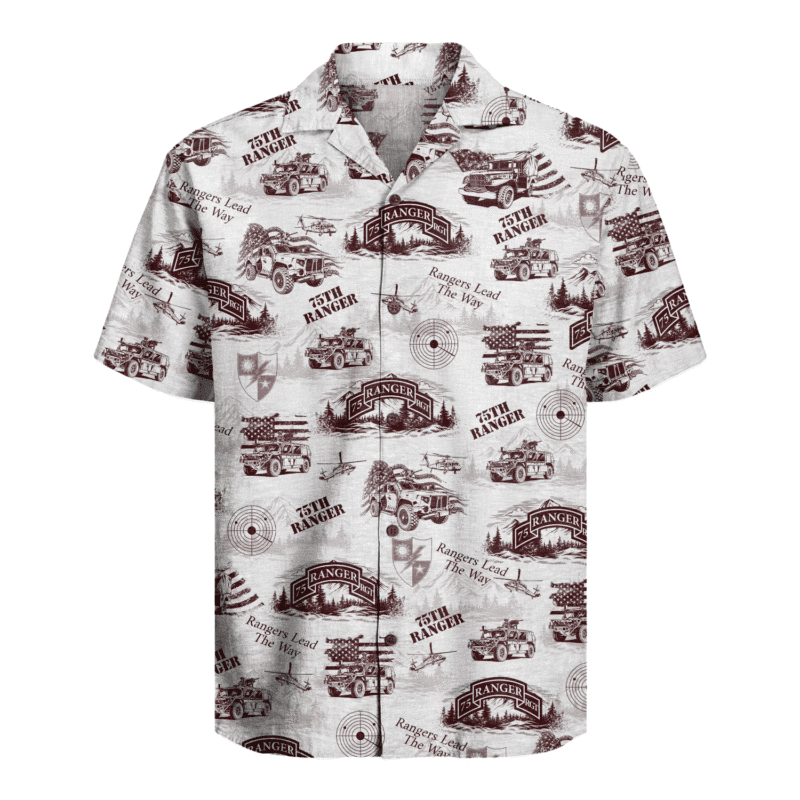US Army - 75th Ranger Hawaiian Shirt