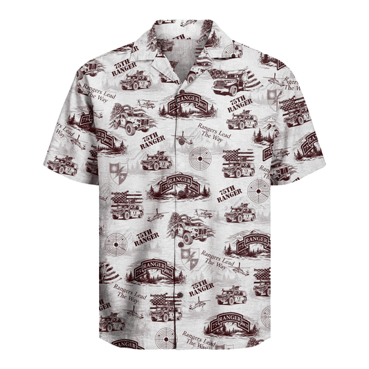 US Army - 75th Ranger Hawaiian Shirt