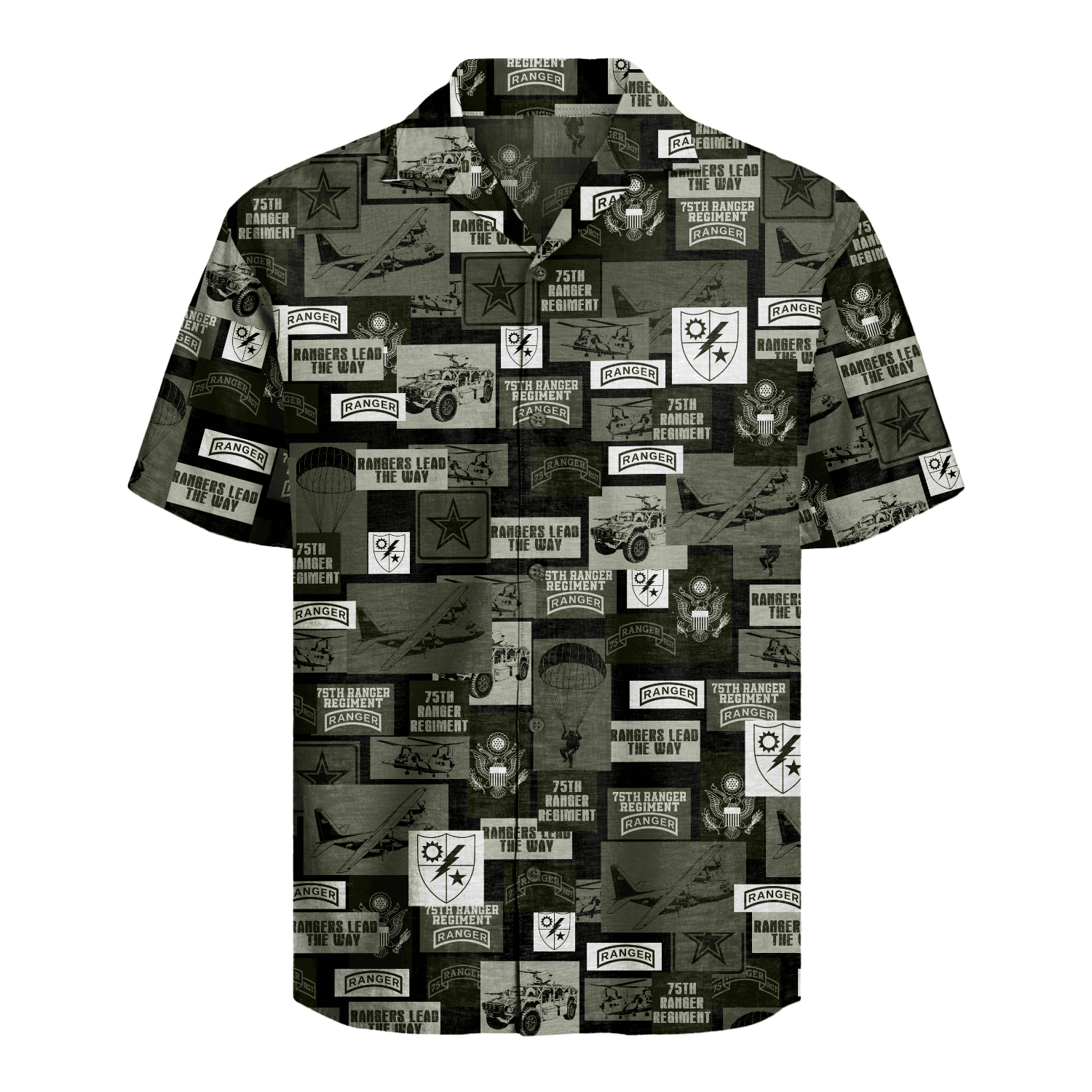 US Army - 75th Ranger Hawaiian Shirt