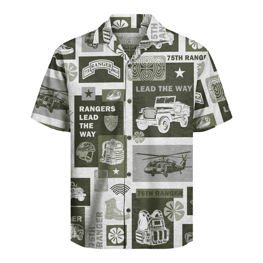 US Army - 75th Ranger Hawaiian Shirt