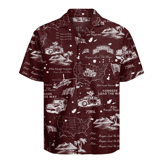 US Army - 75th Ranger Hawaiian Shirt
