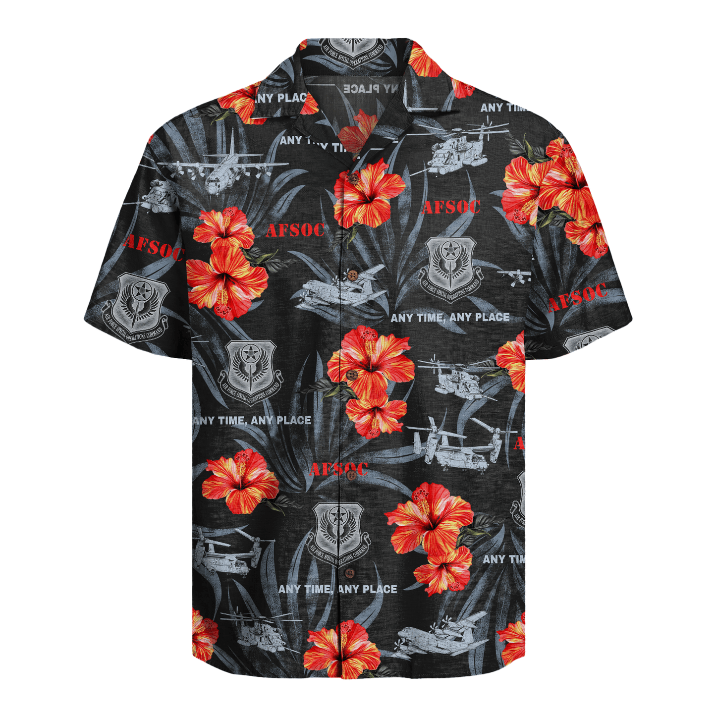 US Air Force - Special Ops (AFSOC) - Hawaiian Shirt