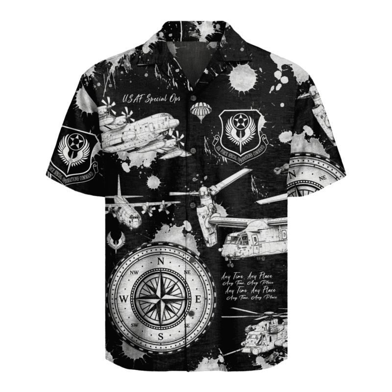 US Air Force - Special Ops (AFSOC) - Hawaiian Shirt