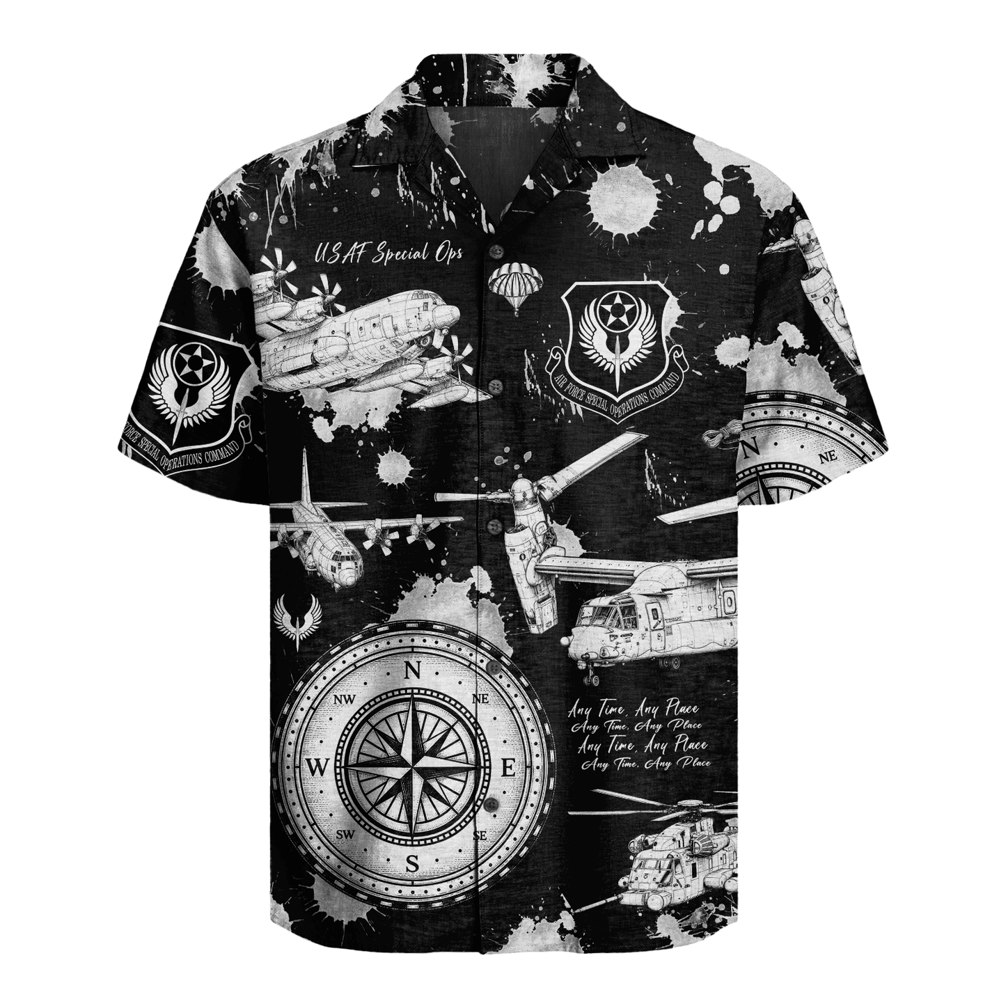 US Air Force - Special Ops (AFSOC) - Hawaiian Shirt