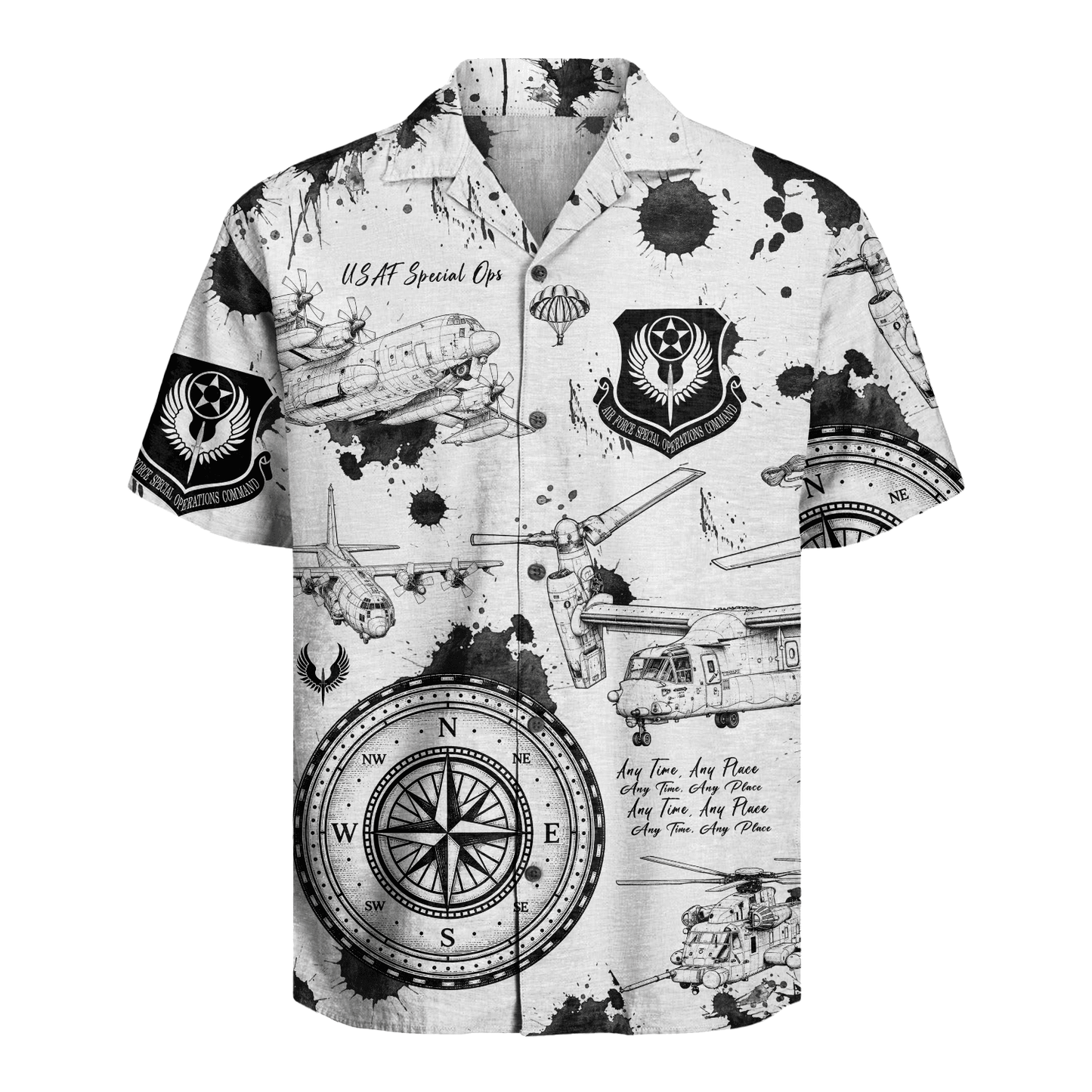 US Air Force - Special Ops (AFSOC) - Hawaiian Shirt