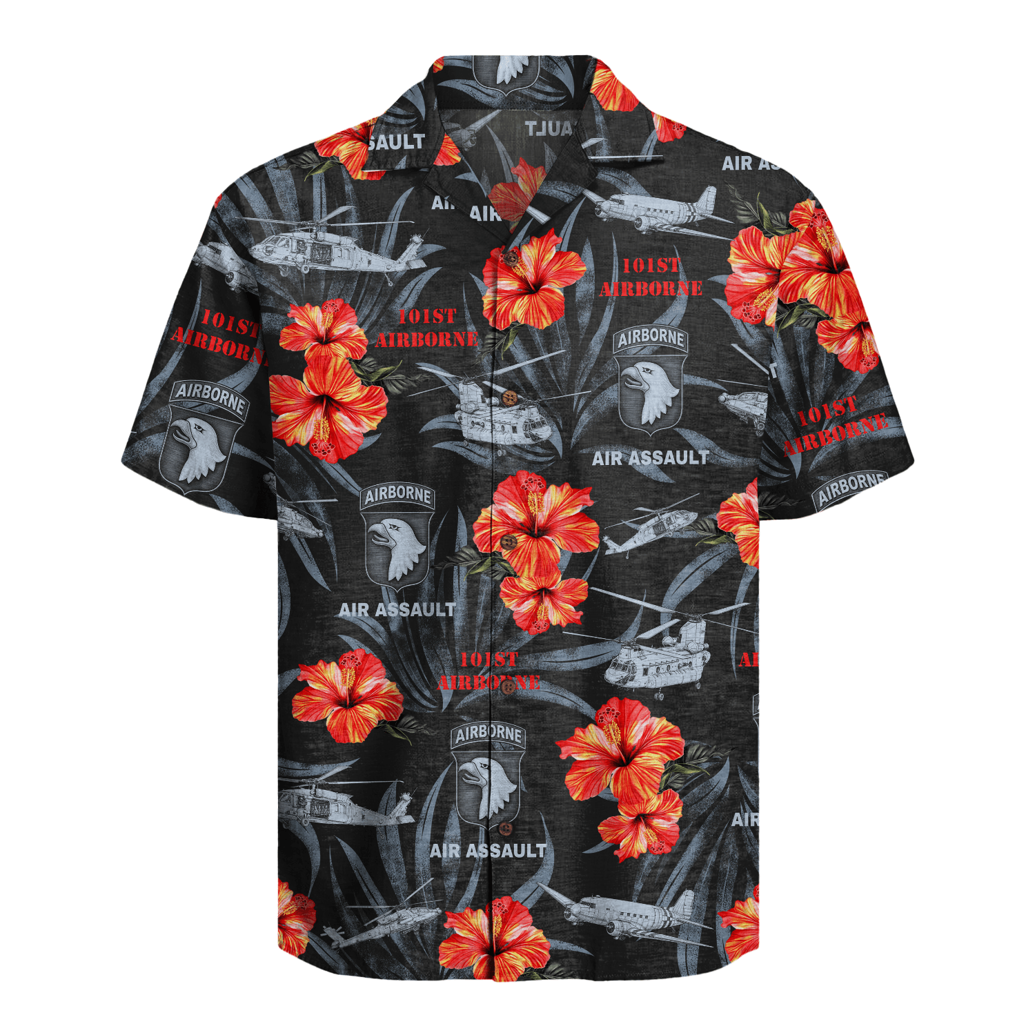 US Army - 101st AirBorne Division Hawaiian Shirt