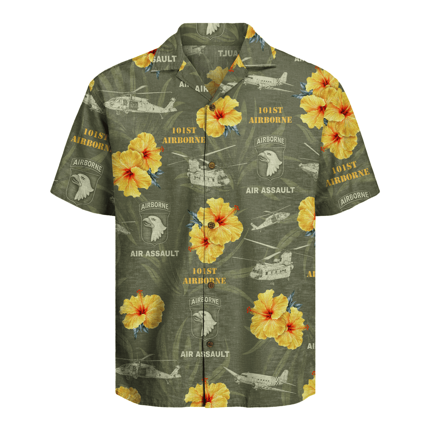 US Army - 101st AirBorne Division Hawaiian Shirt
