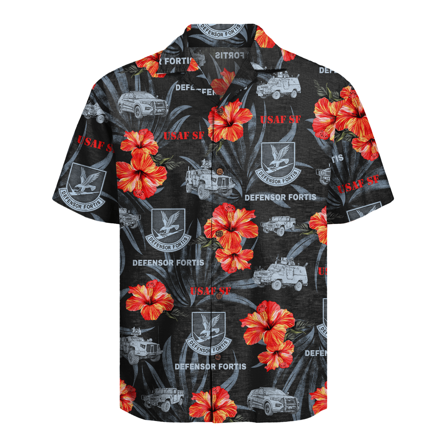 US Air Force - Security Forces (Defenders) - Hawaiian Shirt