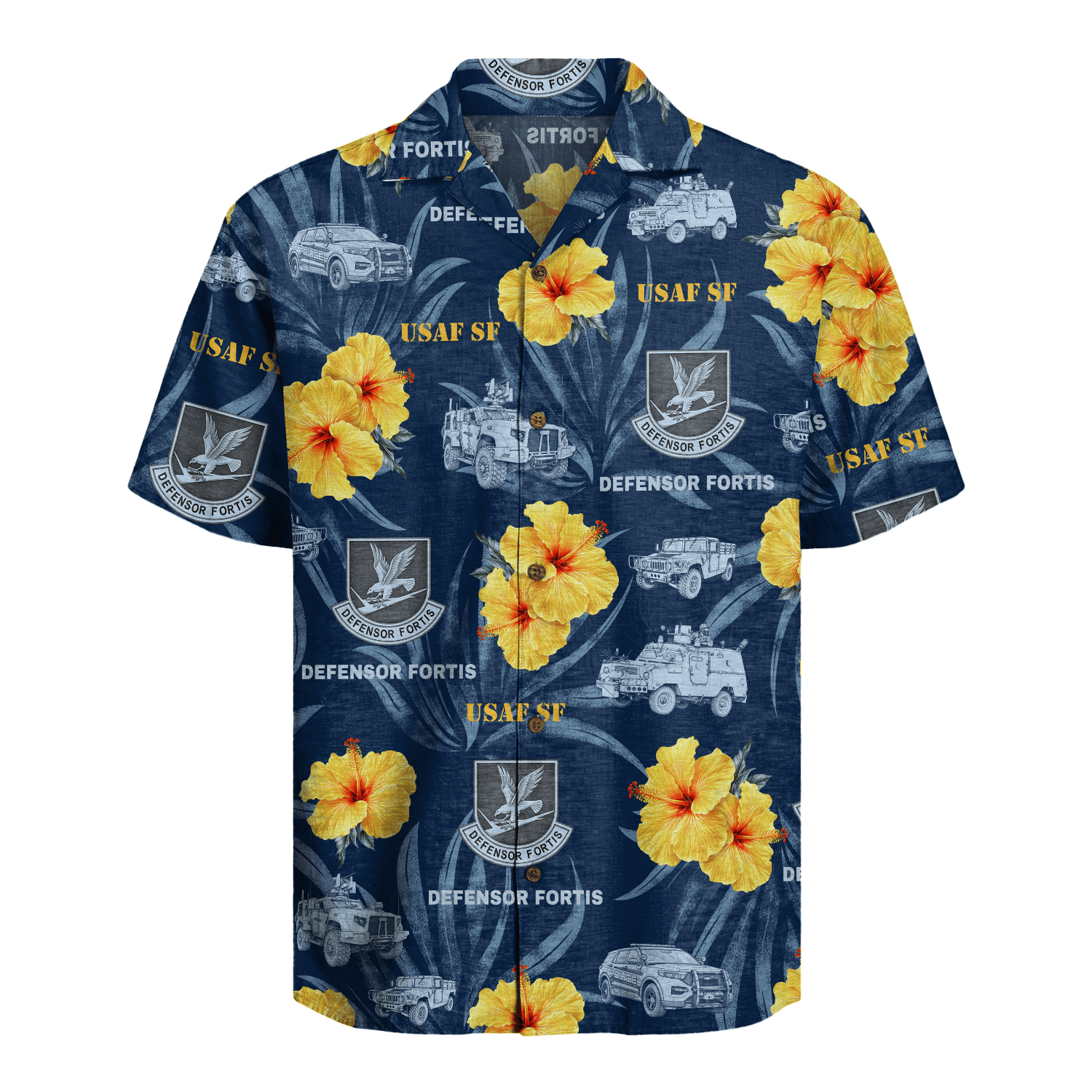 US Air Force - Security Forces (Defenders) - Hawaiian Shirt