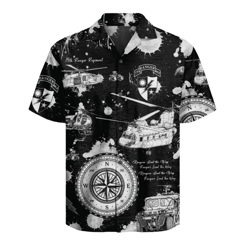US Army - 75th Ranger Hawaiian Shirt
