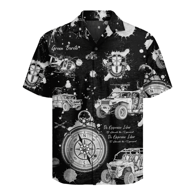 US Army - Green Berets Hawaiian Shirt