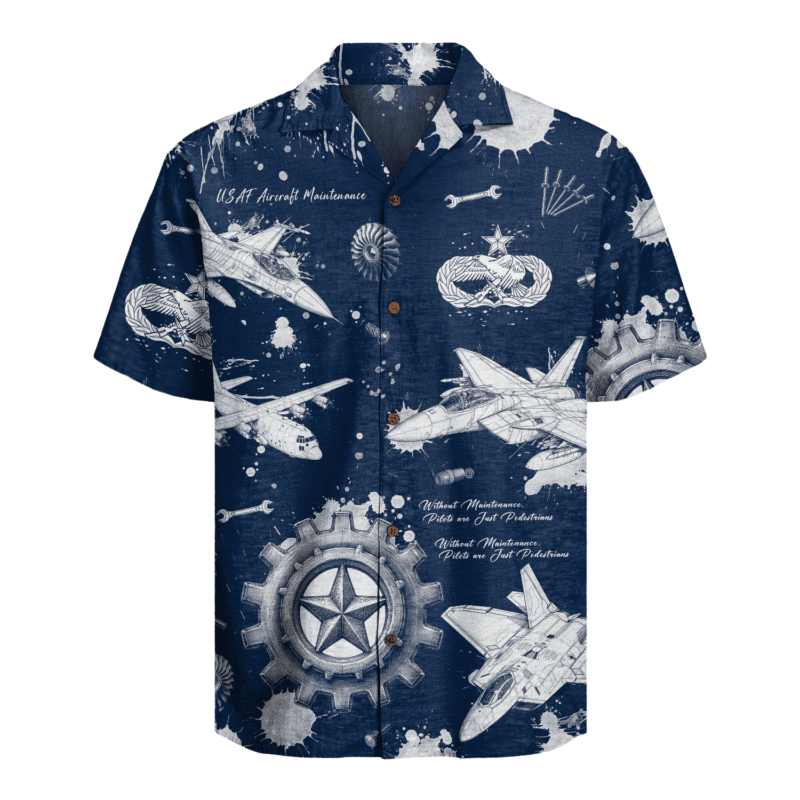 US Air Force - Aircraft Maintenance (2A) - Hawaiian Shirt