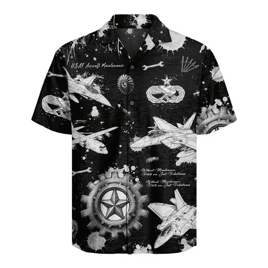 US Air Force - Aircraft Maintenance (2A) - Hawaiian Shirt