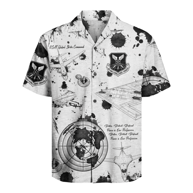 US Air Force - Global Strike Command (AFGSC) - Hawaiian Shirt