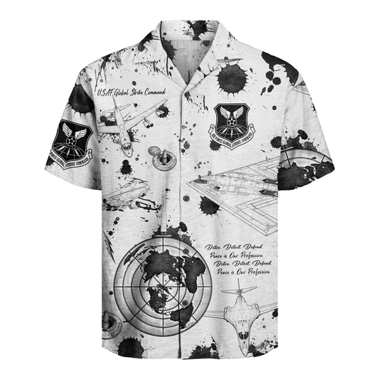 US Air Force - Global Strike Command (AFGSC) - Hawaiian Shirt