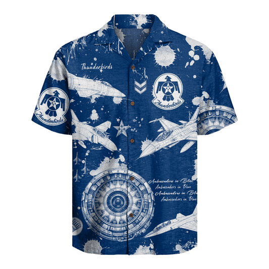 US Air Force - Thunderbirds  Hawaiian Shirt
