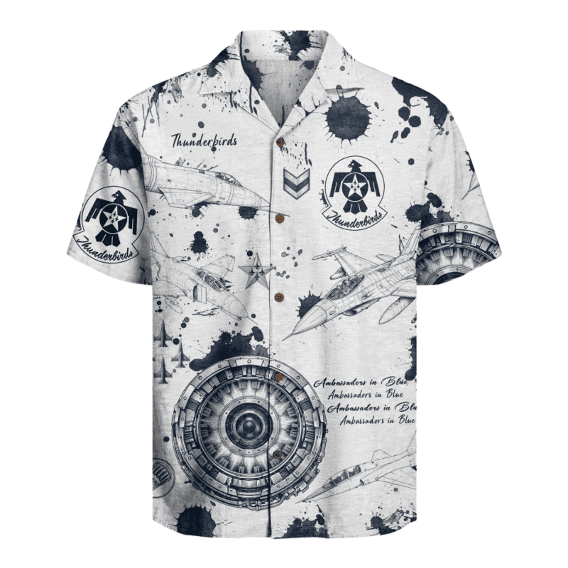 US Air Force - Thunderbirds  Hawaiian Shirt