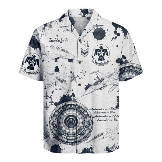 US Air Force - Thunderbirds  Hawaiian Shirt