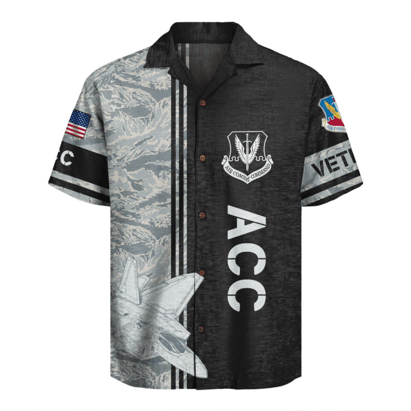 US Air Force - Air Combat Command (ACC) - Hawaiian Shirt