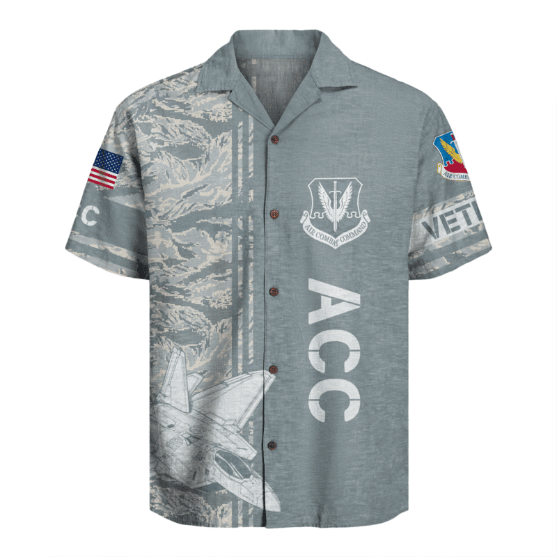 US Air Force - Air Combat Command (ACC) - Hawaiian Shirt