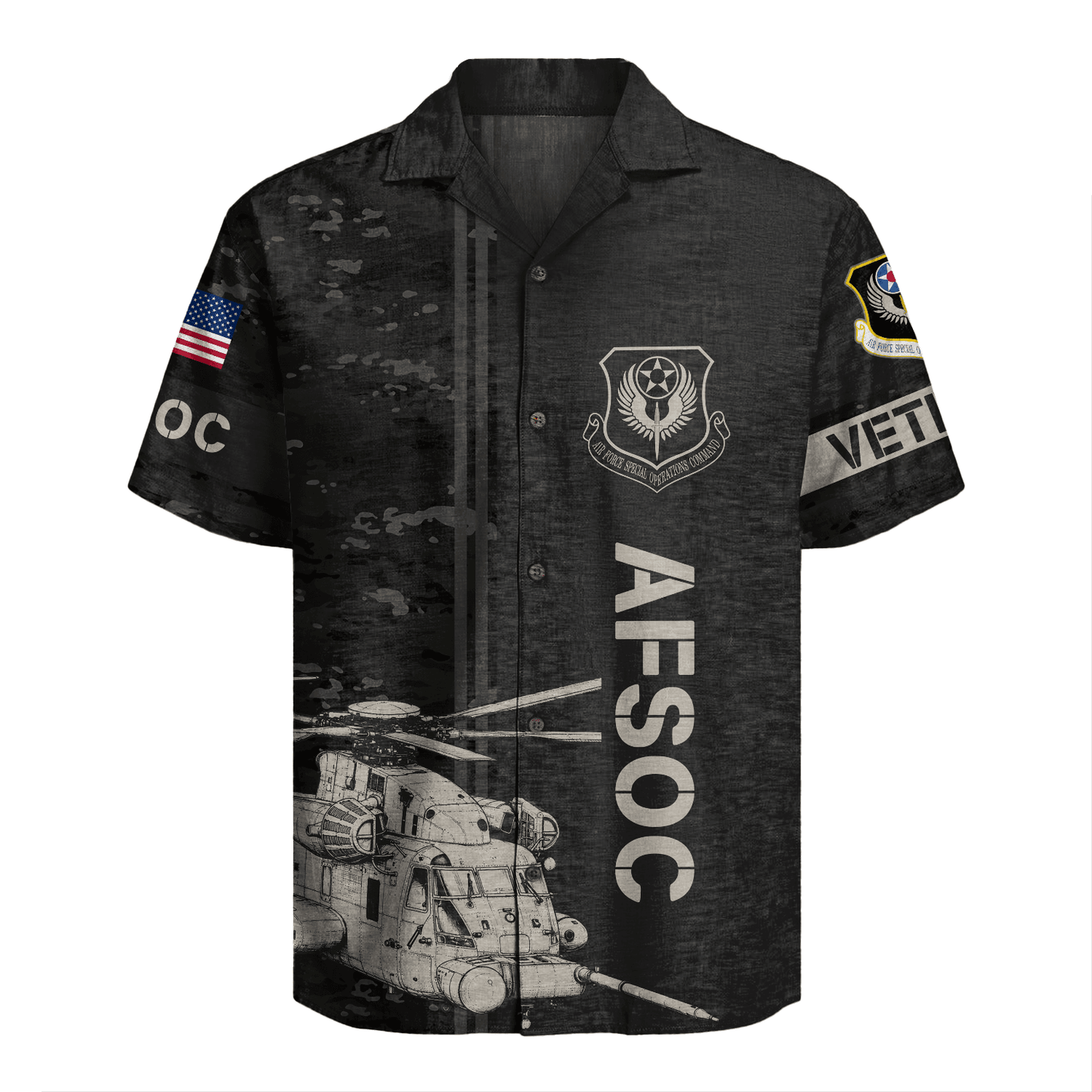 US Air Force - Special Ops (AFSOC) - Hawaiian Shirt