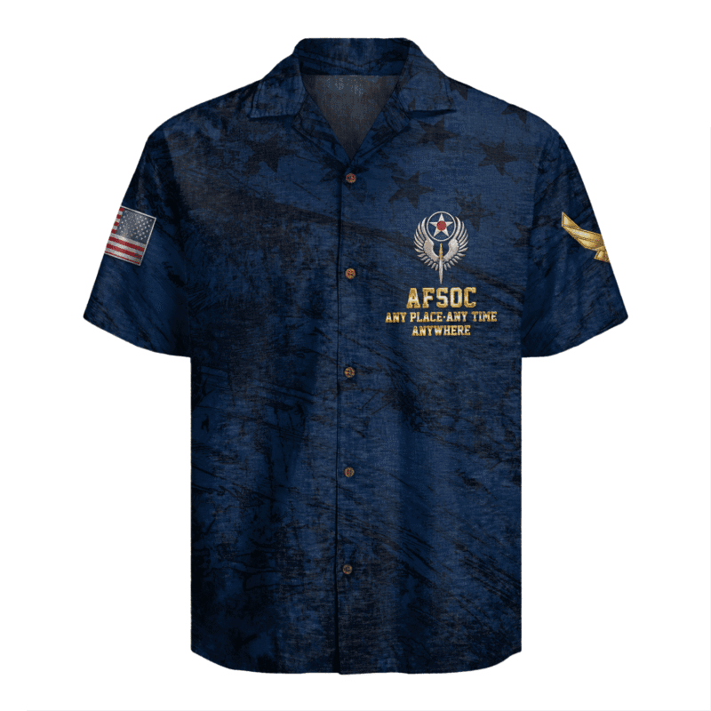 US Air Force - Special Ops (AFSOC) - Hawaiian Shirt