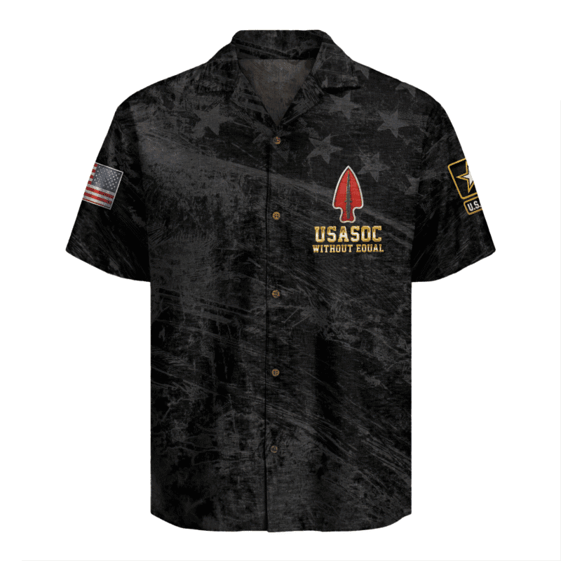 US Army USASOC Hawaiian Shirt