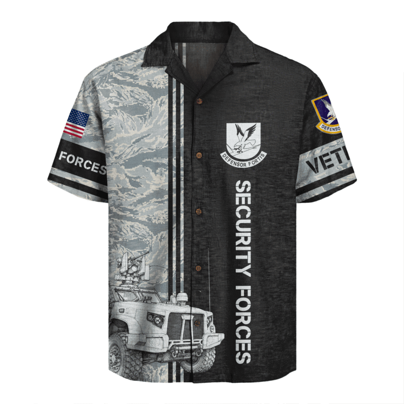 US Air Force - Security Forces (Defenders) - Hawaiian Shirt