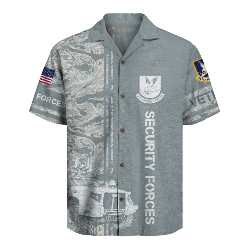 US Air Force - Security Forces (Defenders) - Hawaiian Shirt