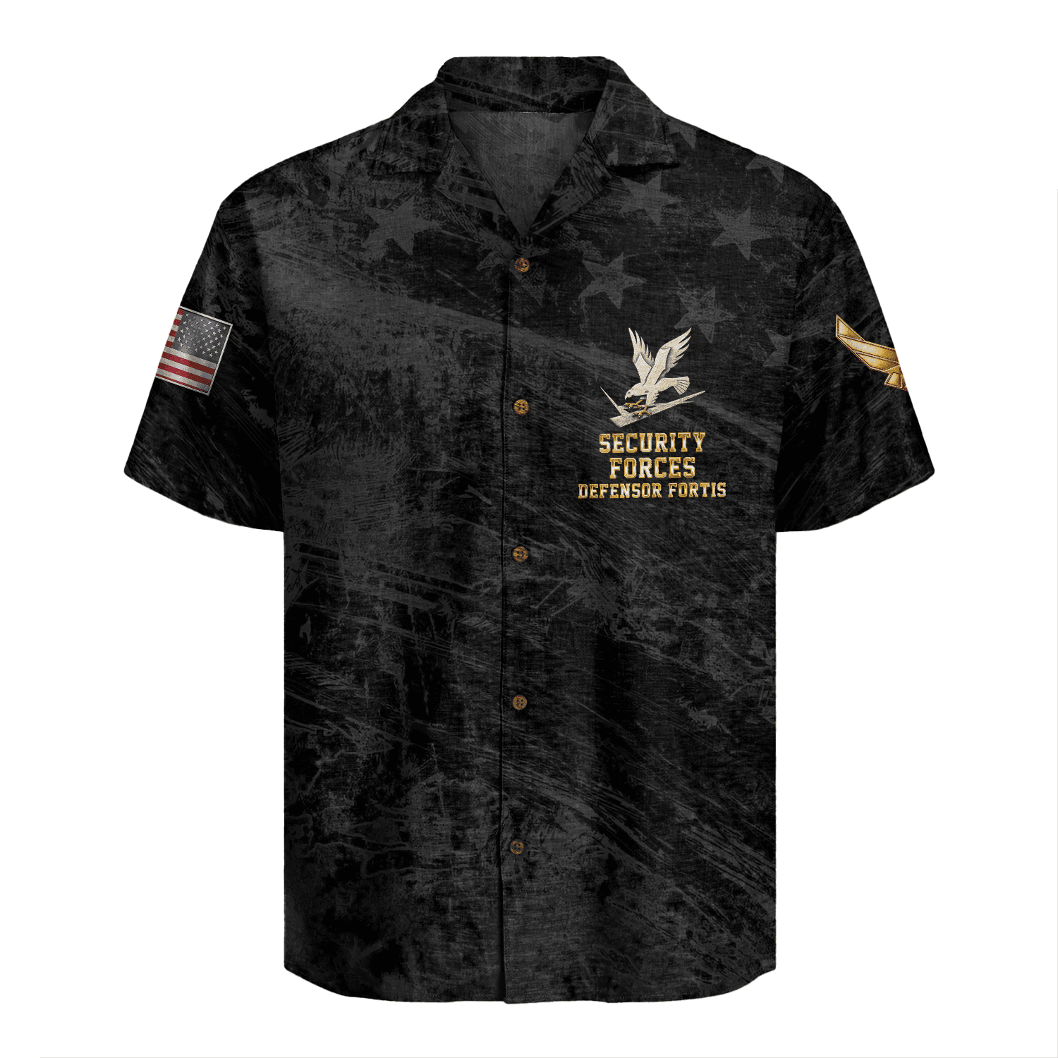 US Air Force - Security Forces (Defenders) - Hawaiian Shirt