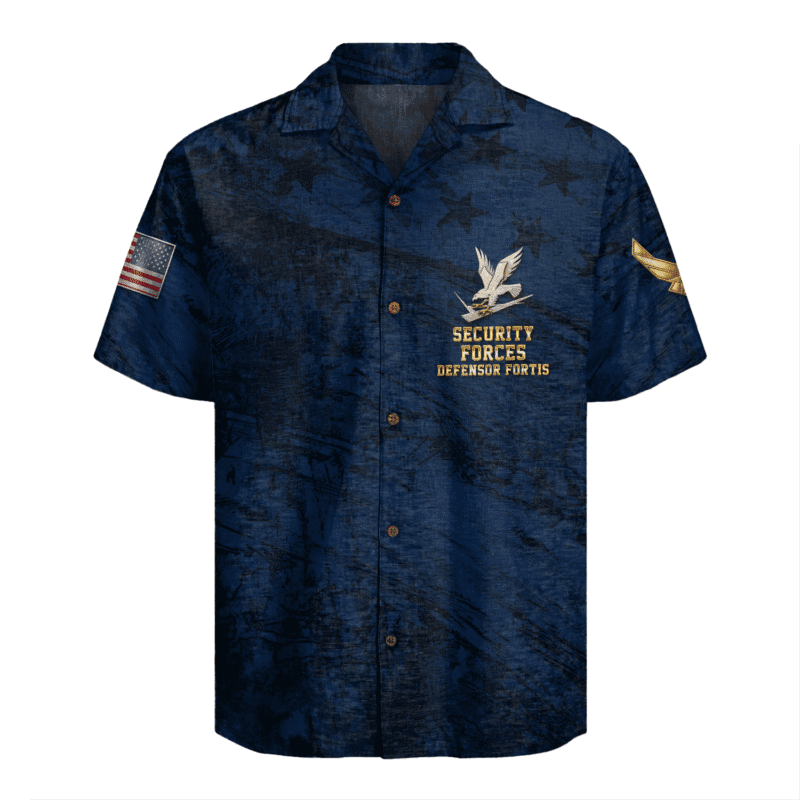 US Air Force - Security Forces (Defenders) - Hawaiian Shirt