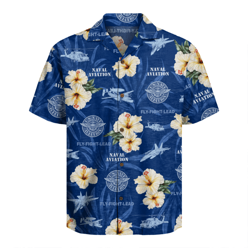 US Navy Naval Aviation Hawaiian Shirt
