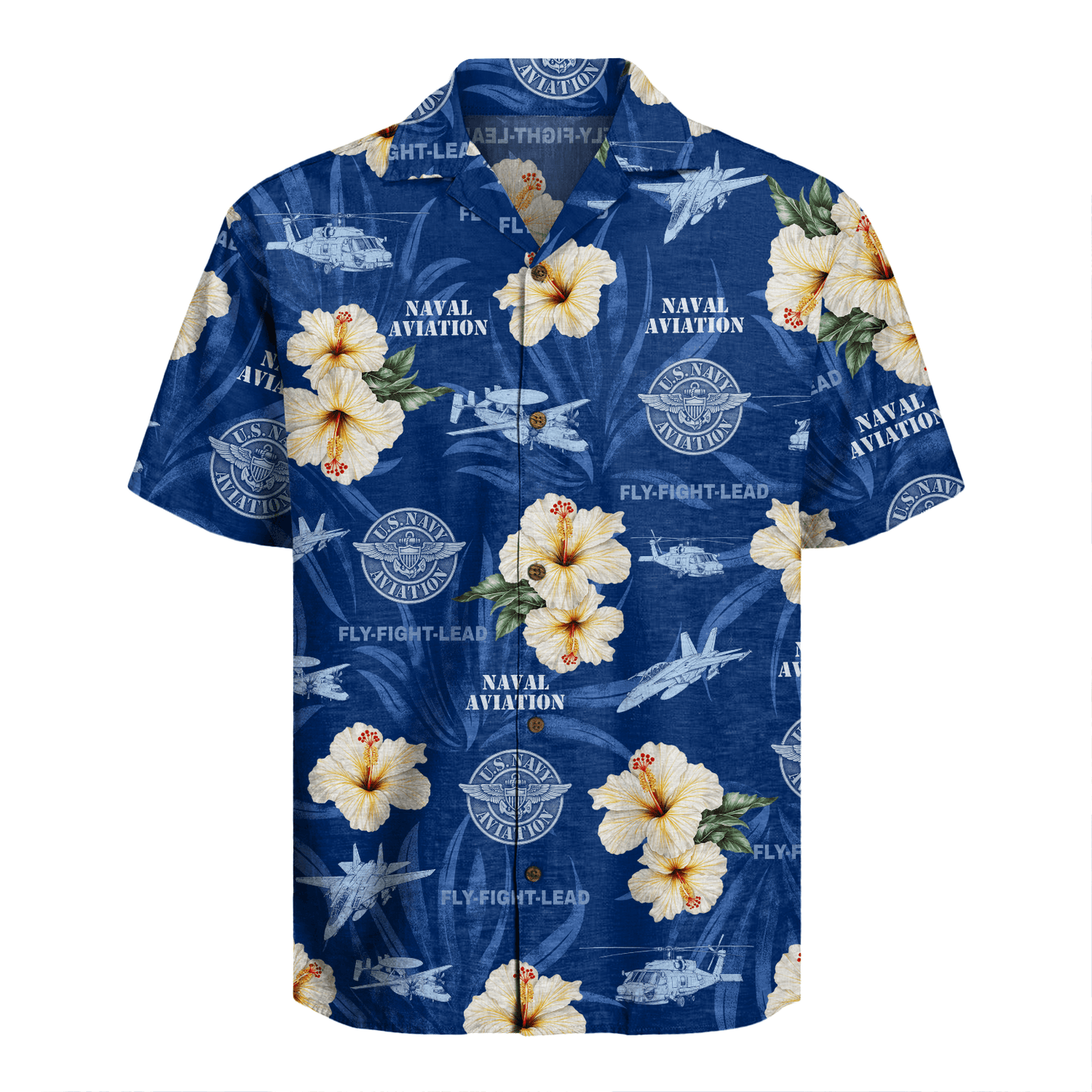 US Navy Naval Aviation Hawaiian Shirt