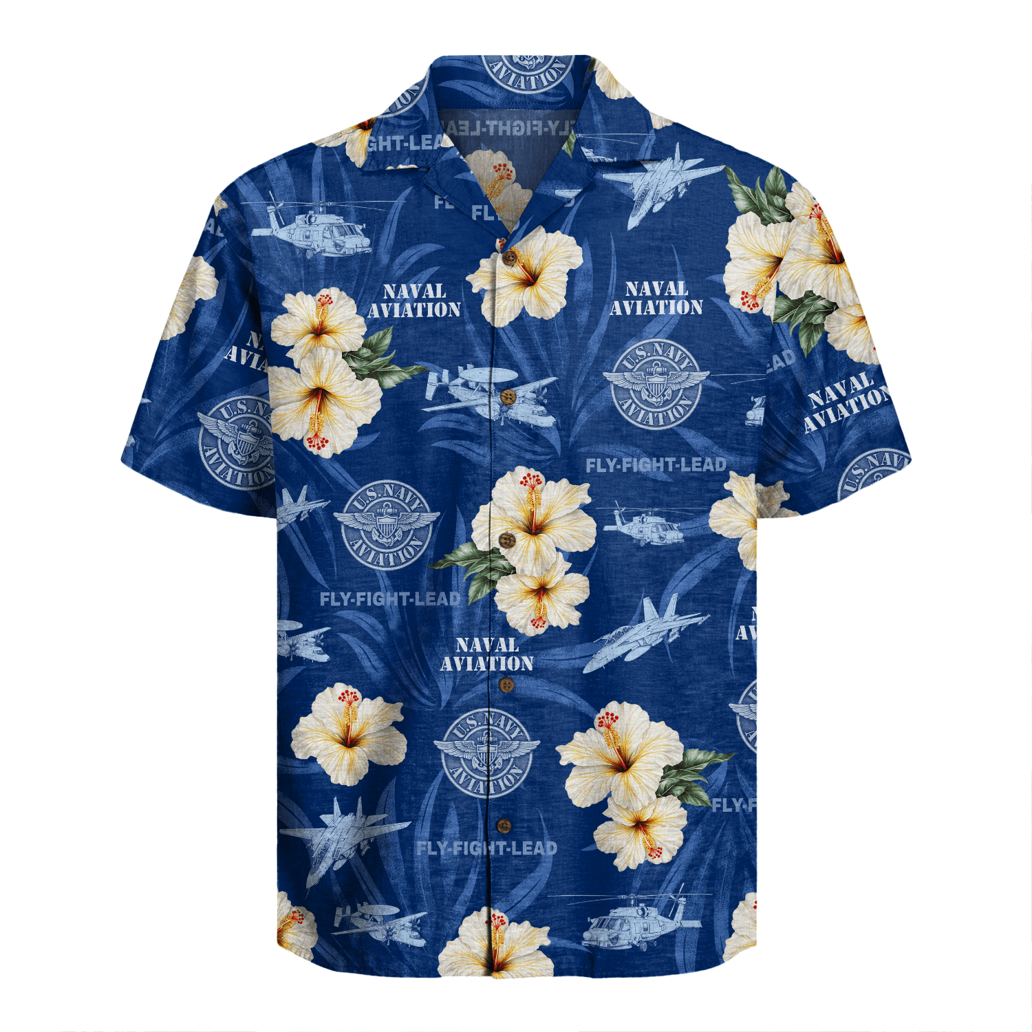 US Navy Naval Aviation Hawaiian Shirt