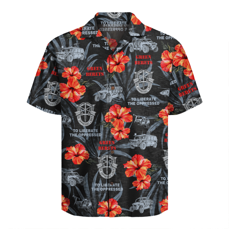 US Army - Green Berets Hawaiian Shirt