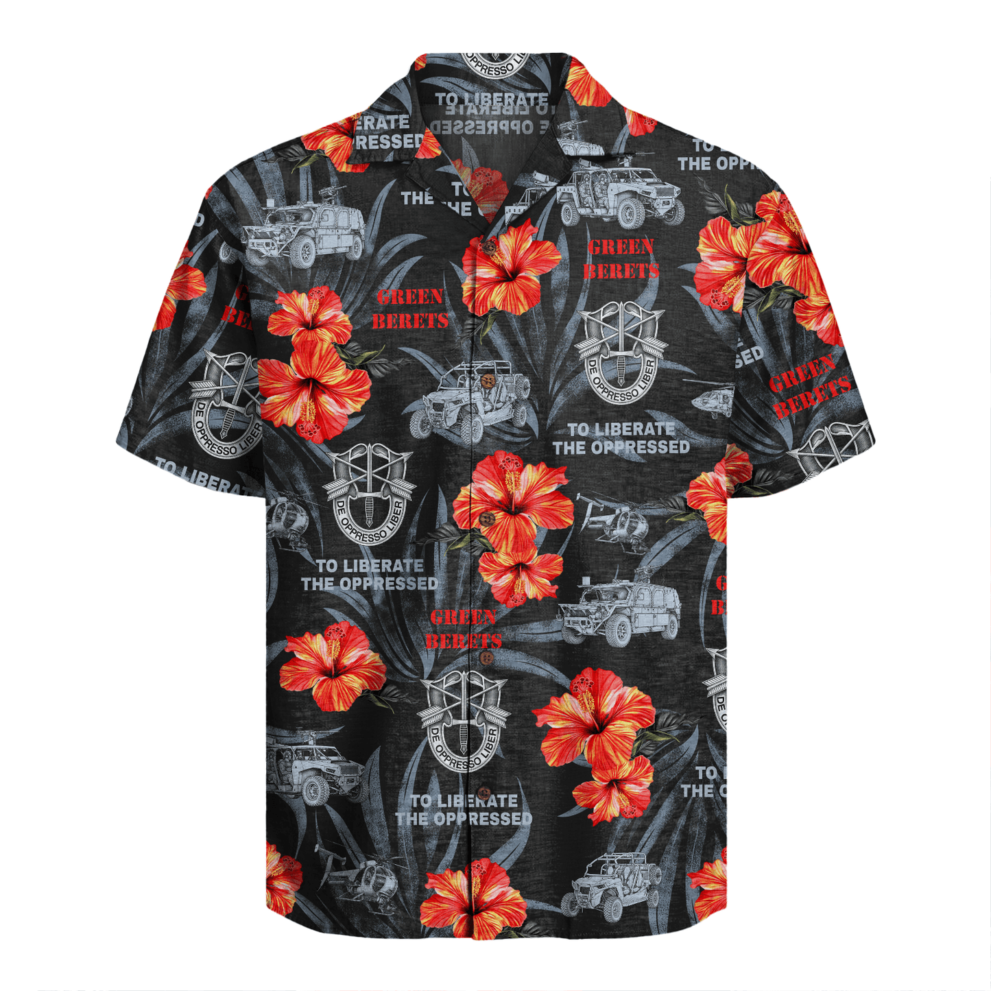 US Army - Green Berets Hawaiian Shirt