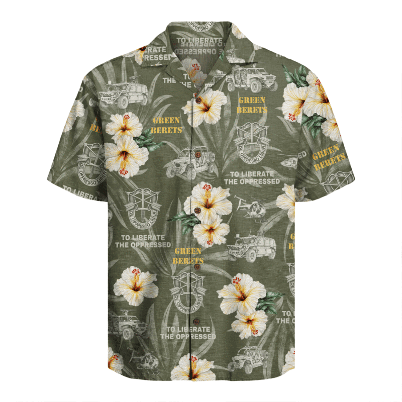 US Army - Green Berets Hawaiian Shirt