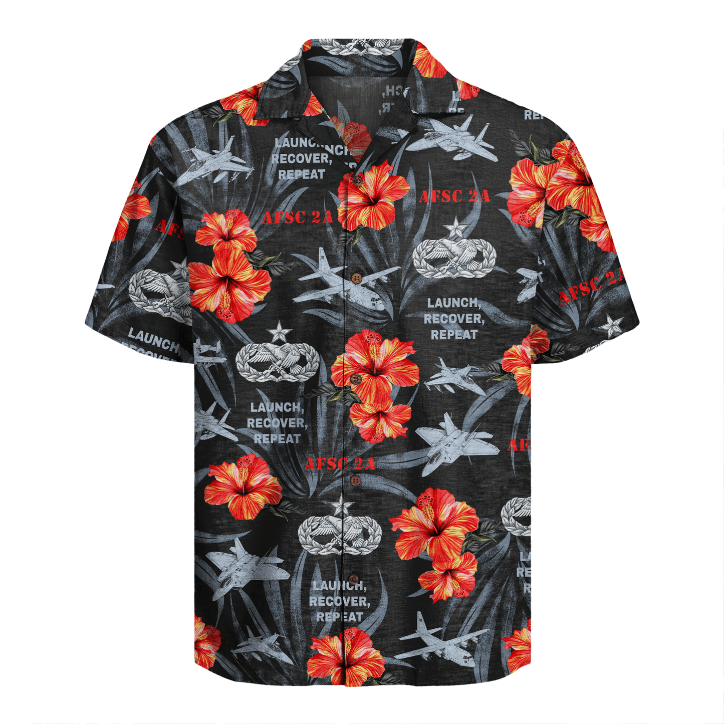 US Air Force - Aircraft Maintenance (2A) - Hawaiian Shirt