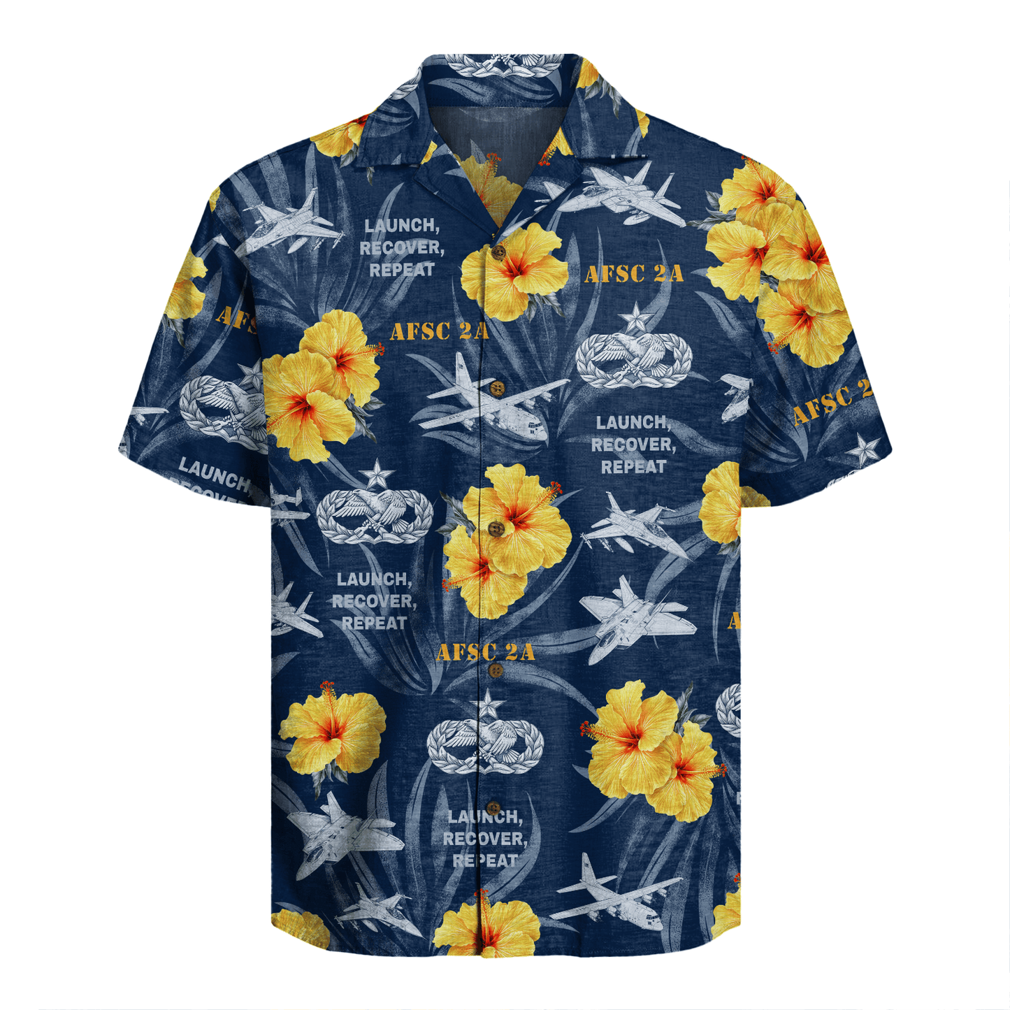 US Air Force - Aircraft Maintenance (2A) - Hawaiian Shirt