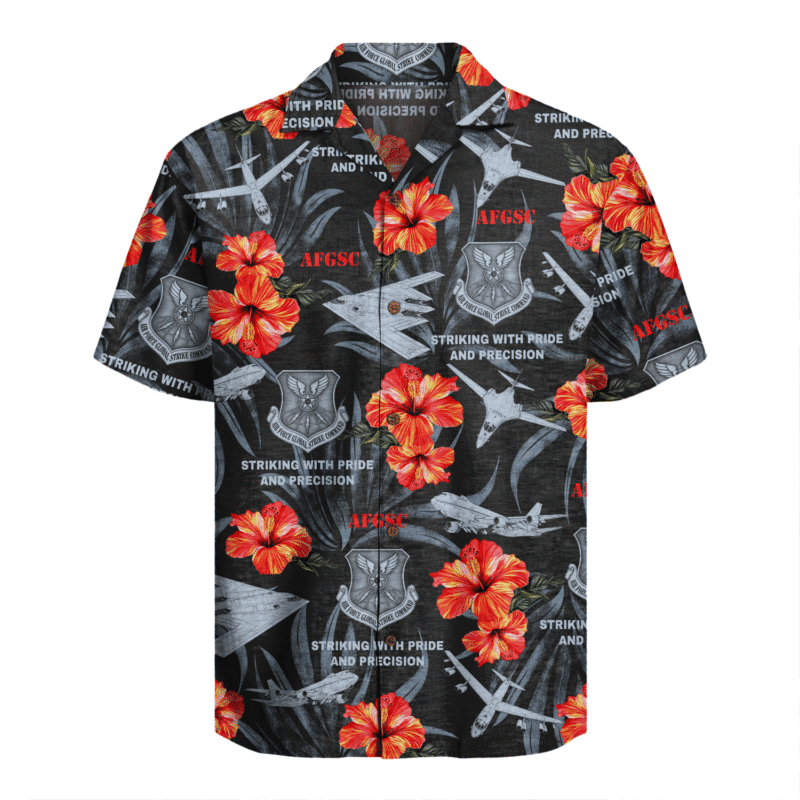 US Air Force - Global Strike Command (AFGSC) - Hawaiian Shirt