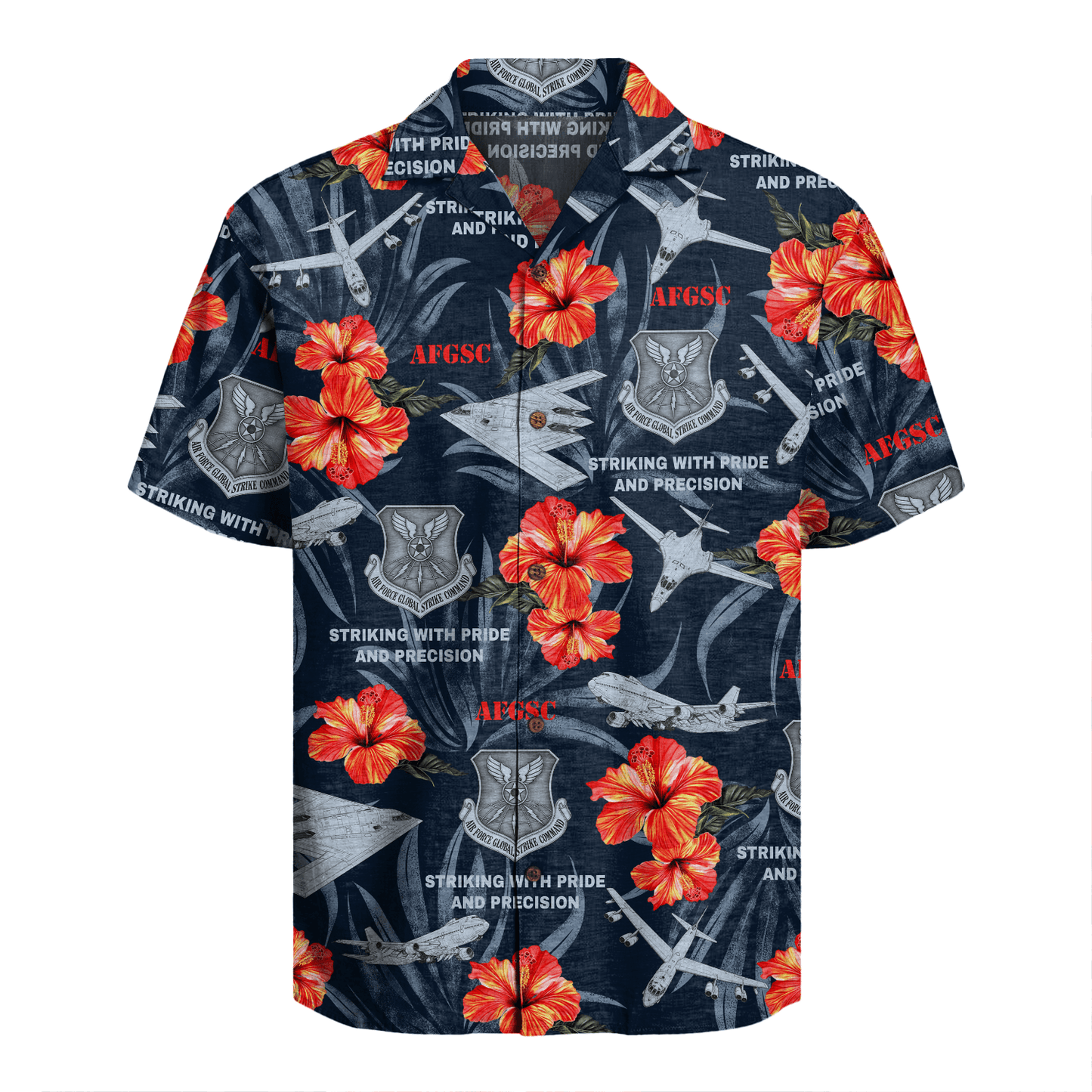US Air Force - Global Strike Command (AFGSC) - Hawaiian Shirt