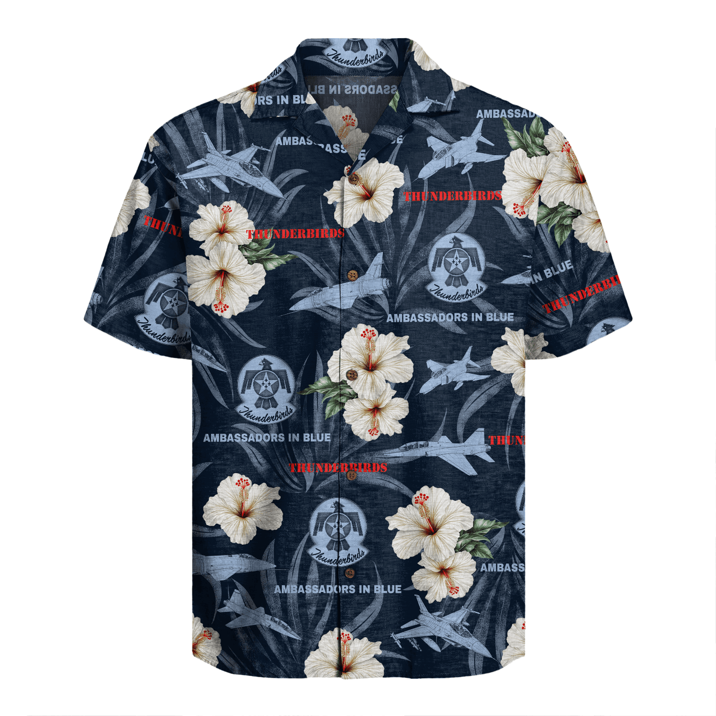 US Air Force - Thunderbirds  Hawaiian Shirt