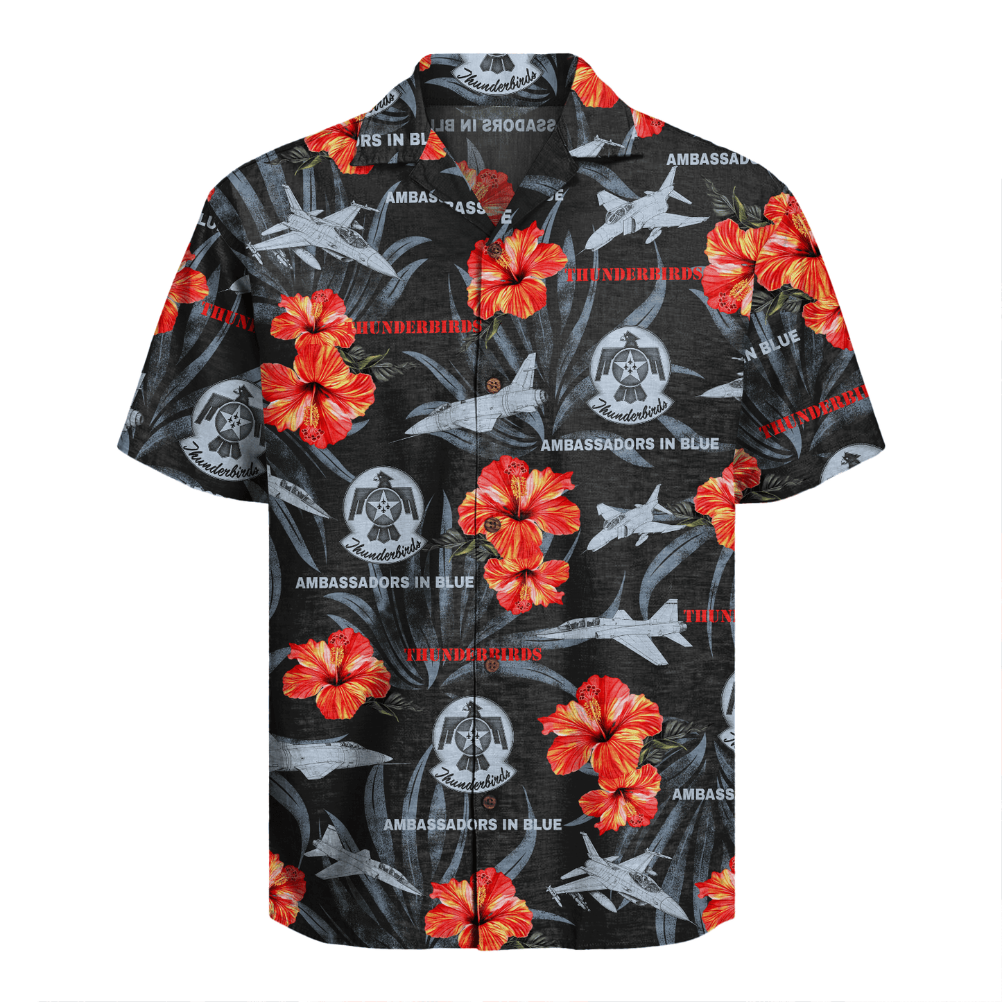 US Air Force - Thunderbirds  Hawaiian Shirt