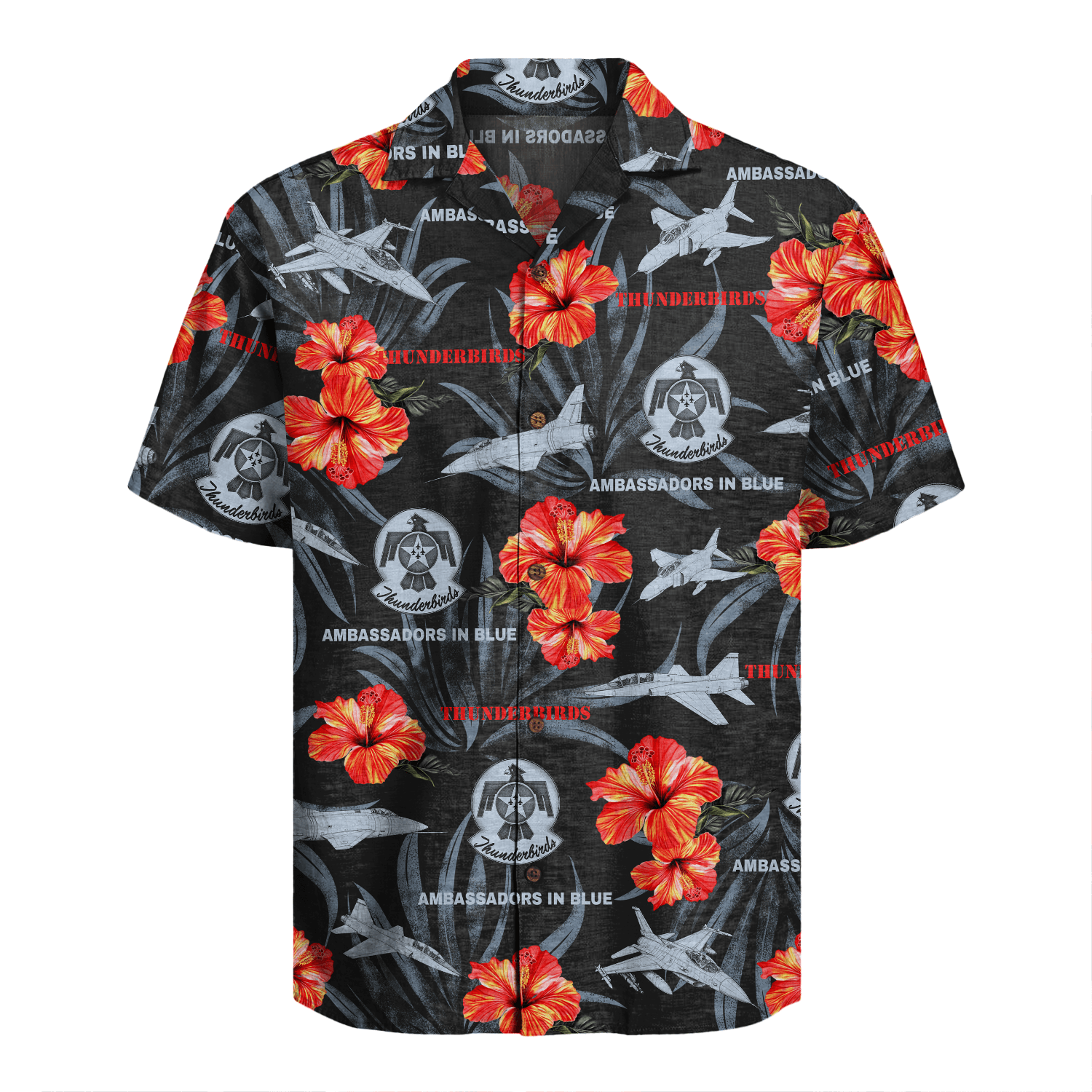 US Air Force - Thunderbirds  Hawaiian Shirt