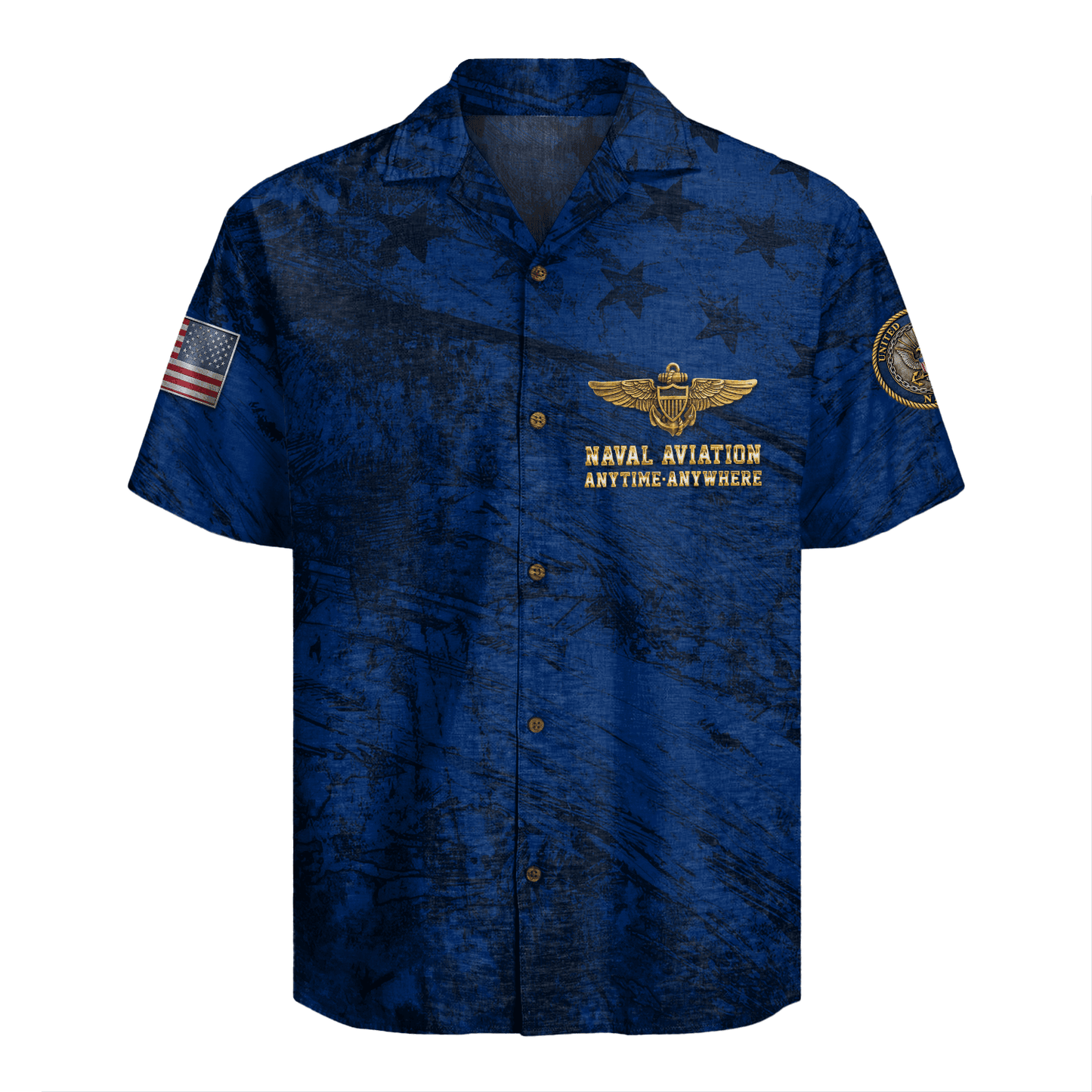 US Navy Naval Aviation Hawaiian Shirt