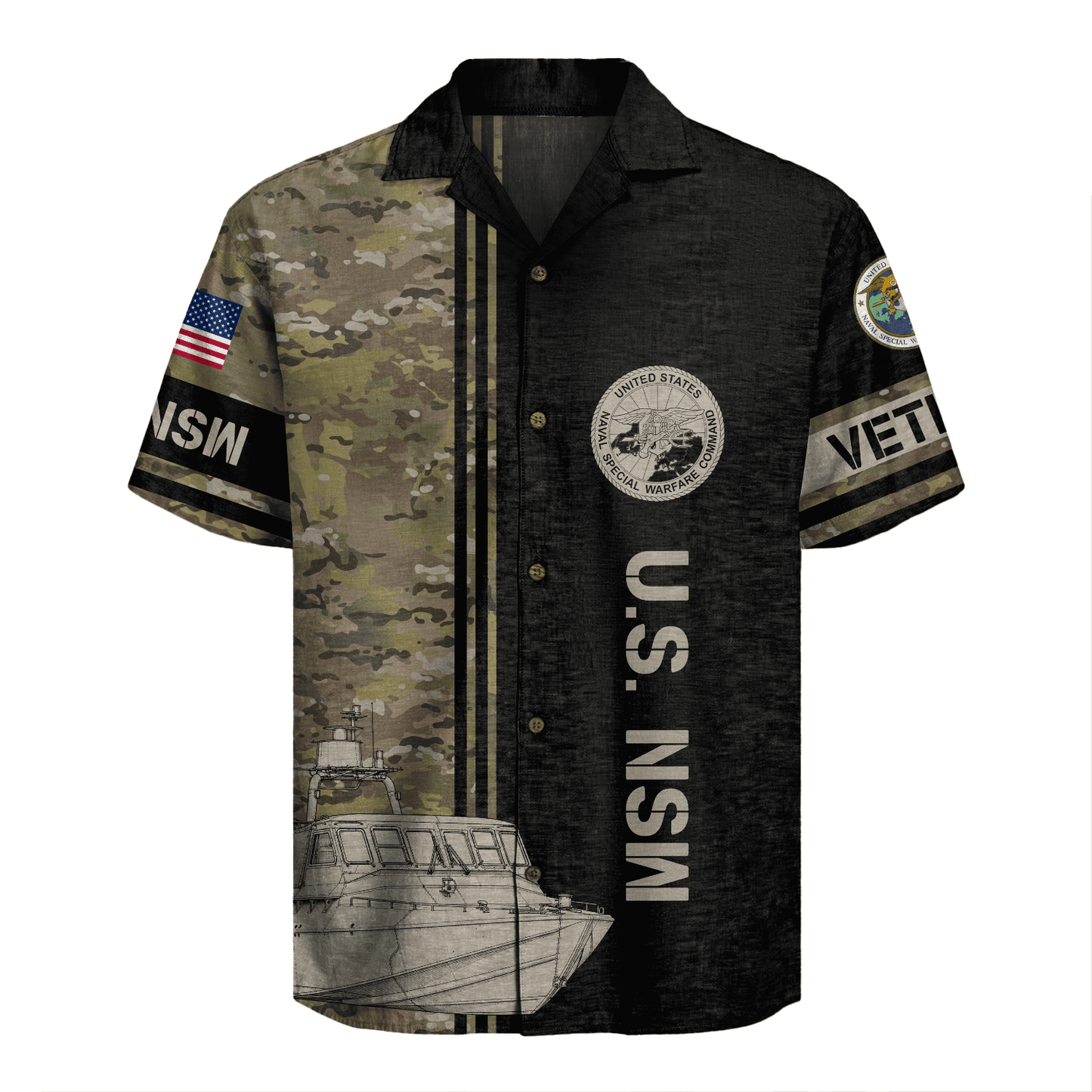 US Navy NSW Hawaiian Shirt