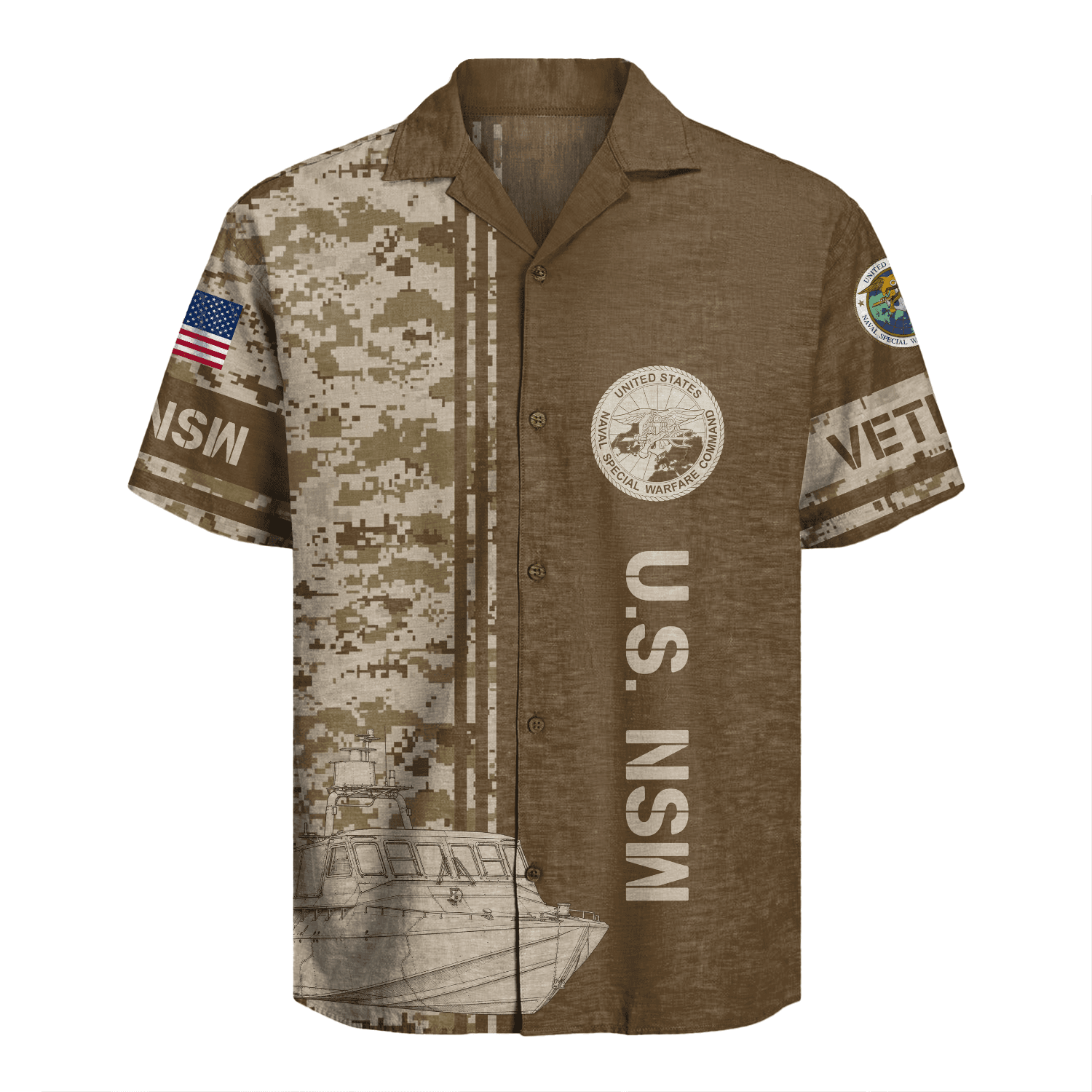 US Navy NSW Hawaiian Shirt
