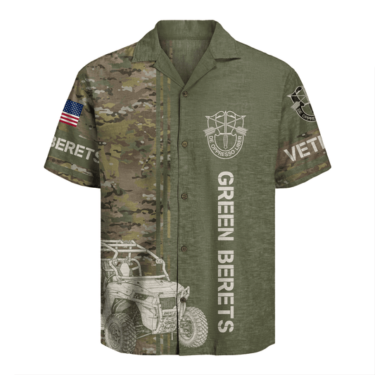 US Army - Green Berets Hawaiian Shirt